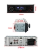 Máy nghe nhạc Mp3 xe hơi đài FM hỗ trợ Bluetooth JSD-720