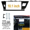 Mặt dưỡng 10 In xe Toyota Corolla Altis 2014-2016 Kèm rắc nguồn