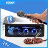 Bộ ampli suoer SE-2039 nguồn 24v tích hợp 2 mic