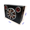 Loa trầm xe tải 12V hoặc 24V Bluetooth  Bass 25Cm tích hợp 2 Treble