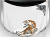 Decal dán sườn  Tem dán sườn 3D trang trí xe hơi Hổ Xuống núi- Tặng kèm dụng cụ dán