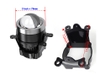 Giá đỡ đèn bi gầm  3 In, chân lắp đèn bi gầm, bas đèn sương mù 3 in lắp dòng xe Honda, Frod, Mitsubishi Suzuki