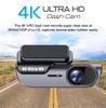 Camera giám sát hành trình cho Ô tô điện độ phần giải 4K kế nối WIFI