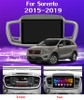 Mặt dưỡng mặt nạ lắp màn hình 9 In xe Kia Sorento 2015 -2019 Kèm rắc nguồn