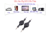 Rắc cắm cổng AUX 2 đầu 3.5mm cho Ô tô