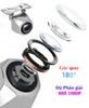 Camera lùi độ phân giải cao AHD 1080P màu bạc kiểu cánh bướm góc quay rộng 180 độ