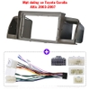 Mặt dưỡng lắp màn hình xe Toyota Corolla Altis 2003-2007