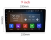 Màn hình Android 9 Inch Toyota WIGO 2013 -2019 có GPS dẫn đường, điều khiển ra lệnh bằng giọng nói