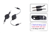 Rắc cắm cổng AUX 2 đầu 3.5mm cho Ô tô