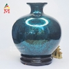 Bình Sơn Mài In Hình Hoa Sen Men Hỏa Biến Bát Tràng