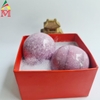 Cặp bi lăn tay Ngọc Serpentine Tím