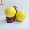 Cặp bi lăn tay Ngọc Serpentine Vàng