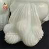 Cặp Tỳ Hưu Đứng Đá Trắng Xanh Lớn