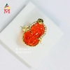 Mặt Tỳ Hưu Đá Topaz