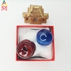 Quả Cầu Phong Thủy Để Bàn Cỡ Nhỏ Đá Mắt Mèo Xanh Dương