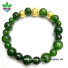 vòng tay diopside mix 3 bi vàng