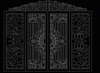 HOA VĂN CỔNG CỬA ĐẸP BOMBAY - M164 - LIMITED EDITION