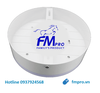 ỐP TRẦN VIỀN MÀU 12+4W TRÒN