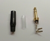 Jack 6.35mm Stereo 1/4" Amphenol ACPS-KB-AU M-Series II Mạ Vàng – Đầu Hàn Cáp Âm Thanh Chuyên Nghiệp Chính Hãng