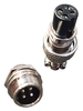 Jack điện tròn M19  4 CHÂN