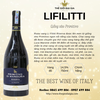 Rượu Vang LI FILITTI Primitivo di Manduria cao cấp 14,5%-Italy