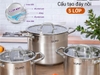 Bộ Nồi Chảo Inox đáy 5 Lớp GMPPS-2201 GUME KOREA