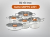 Bộ Nồi Chảo Inox đáy 5 Lớp GMPPS-2201 GUME KOREA