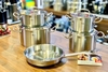 Bộ nồi Fissler Original Profi 5 món vung kính kèm chảo