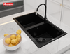 Chậu rửa bát Konox Granite Phoenix 860 Black