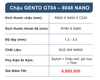 Chậu 1 hố kiểu Nhật Gento GT04 –8048 nano