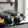 Bộ nồi đúc liền nguyên khối 5 đáy Steiger Element