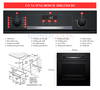 Lò nướng Bosch HBG536EB4 chiên không dầu