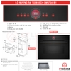 Lò nướng kèm lò vi sóng Bosch CMG7241B1