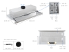 Máy hút mùi âm tủ Hafele HH-TI90D 539.81.085
