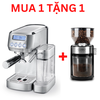 Máy pha cà phê Caso Espresso Gourmet tặng máy xay cà phê caso Barista Crema