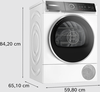 Máy sấy Bosch Serie 8 WQB246C40 9kg HeatPump