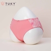 Quần lót thun lạnh phối ren thêu, lưng vừa TUKY 906