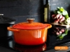 Nồi gang Le Creuset Brater rund Evo 18cm Orange màu cam