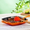 Chảo Nướng Vuông LeCreuset Grillpfanne Quadratisch Orange