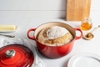 Nồi gang Le Creuset Brater rund Evo 20cm Kirsche màu đỏ