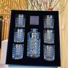 Bộ bình rượu Bohemia Diamond