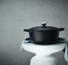 Nồi gang Le Creuset Brater rund Evo 20cm Schwarz Matt màu đen