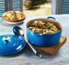 Nồi gang Le Creuset Brater rund Evo 22cm Blue Marseile