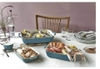 SET 3 KHAY GỐM CHỮ NHẬT BỎ LÒ STAUB