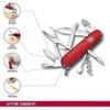 DỤNG CỤ ĐA NĂNG BỎ TÚI VICTORINOX HUNTSMAN 15 CHỨC NĂNG
