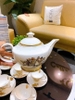 Bộ ấm - chén trà sứ xương châu Âu Imperial hoa cúc