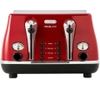 Nướng bánh mỳ 4 lát Delonghi màu đỏ