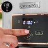 Nồi nấu chậm kỹ thuật số Crockpot CSC059X 3,5 lít silver gold