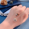 Set vòng cổ Swarovski BÁNH TRÀ