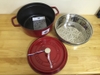 NỒI STAUB 26CM - 5L CÓ KÈM XỬNG HẤP